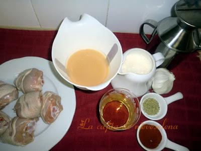 Pollo en salsa de pimentón Pollo en salsa de pimentón