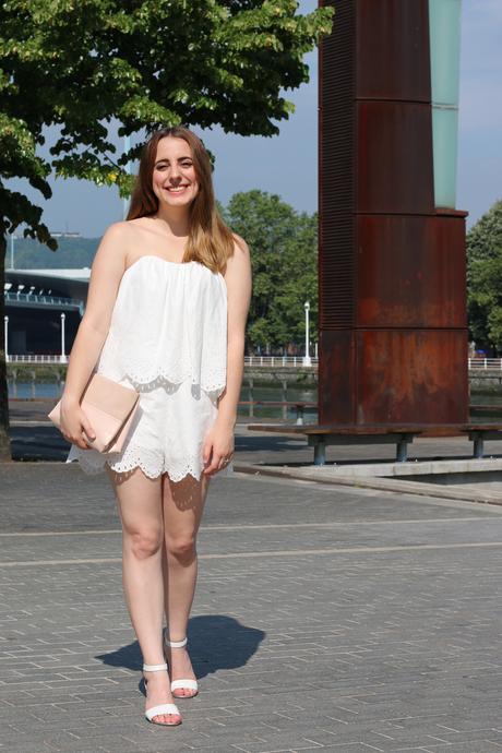 Mono blanco para verano Mono blanco para verano