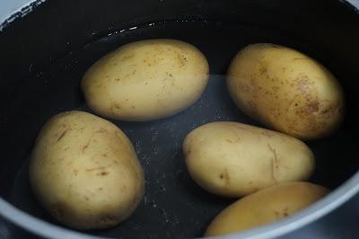 Ensalada de patatas y pimientos