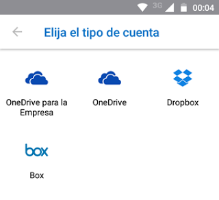 Como Agregar Cuenta de Almacenamiento en Correo Outlook