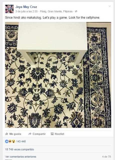 ¿Dónde está el smartphone? donde esta el smartphone post facebook