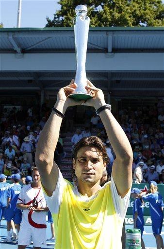 ATP 250: Ferrer venció a Nalbandian y se coronó en Auckland