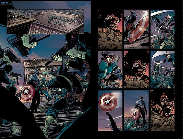 Con una ayudita del Capitán América, comic de prevención del suicidio