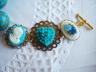 PULSERA VINTAGE CAMAFEOS