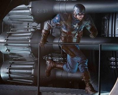 Nueva foto de Chris Evans en acción en 'Captain America: The First Avenger'