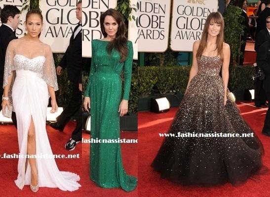 Elige a la mejor vestida de Los Globos de Oro 2011. 2011 Golden Globes best dressed.