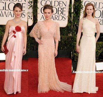 Elige a la mejor vestida de Los Globos de Oro 2011. 2011 Golden Globes best dressed.