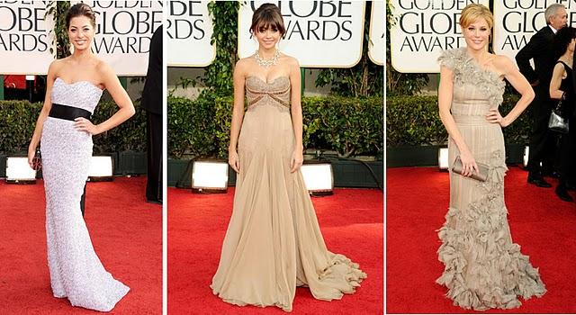 Inpírate en los Globos de Oro 2011: Vestidos