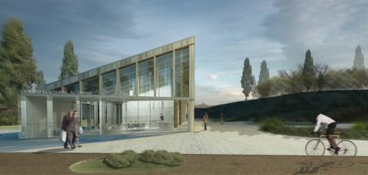 AL-2 Primer lugar Concurso Nacional de Ideas para el espacio Publico para el centro cultural de Aluminé, Argentina