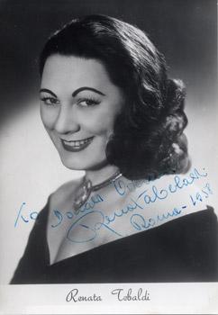 Renata Tebaldi, una Tatiana inusual Renata Tebaldi, una Tatiana inusual