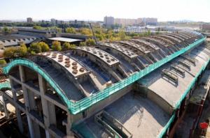 Obras en la antigua fábrica de ascensores Boetticher, en el distrito de Villaverde - www.espormadrid.es