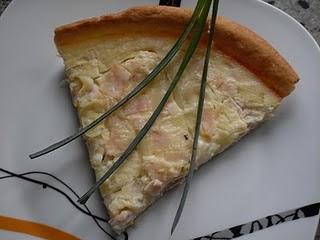 TARTA DE PAVO, QUESO Y CEBOLLA