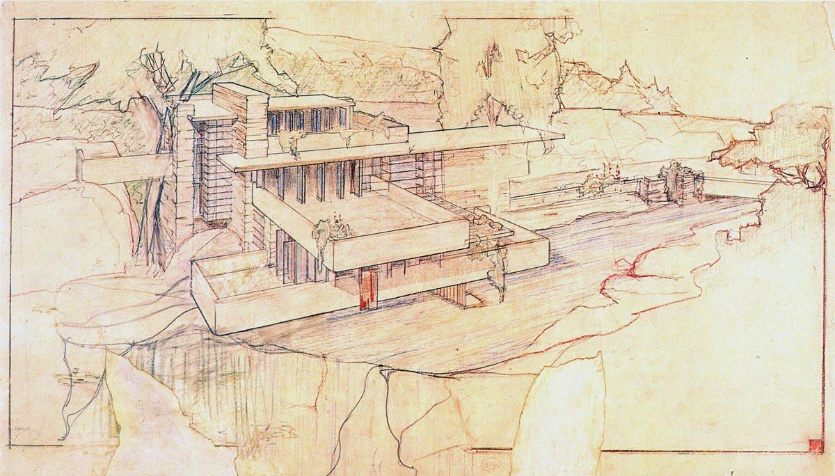 Croquis Maestros: El Gran Artesano Norteamericano, Frank Lloyd Wright