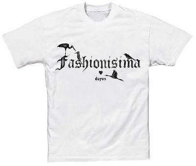 Las nuevas camisetas Fashionisima Las nuevas camisetas Fashionisima