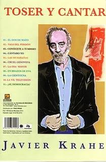Javier Krahe toser y cantar Javier Krahe toser y cantar