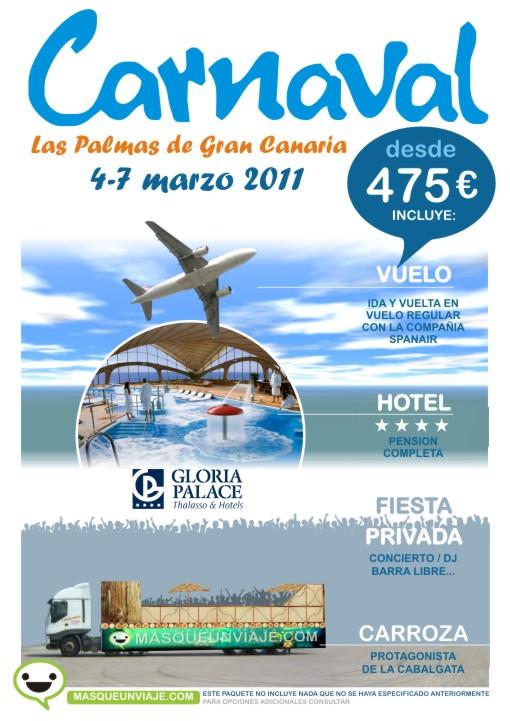 ¡Te llevamos al Carnaval de Las Palmas de Gran Canaria!