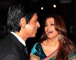 Ash y Srk coinciden en la Fiesta de los nominados a los Premios Filmfare 2011