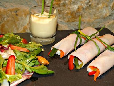 Receta Rollitos Pechuga De Pollo Receta Rollitos Pechuga De Pollo