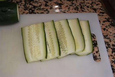 Recetas de milhojas de pepino paso 1 Recetas de milhojas de pepino paso 1