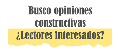 Necesito opiniones para Necesito opiniones para