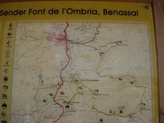 Tramo GR-7 de Benasal a Culla Tramo GR-7 de Benasal a Culla