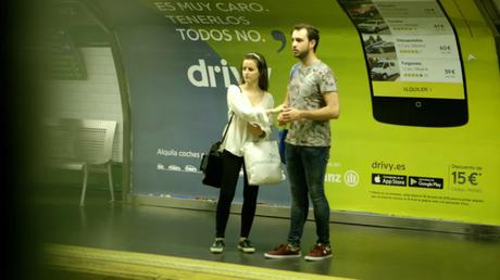 Una cámara oculta palera en el metro de Madrid para promocionar la película ‘Cazafantasmas’ metro madrid cazafantasmas tiempodepublicidad
