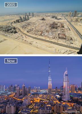 Dubai Antes/Después: Downtown (2005-2016)