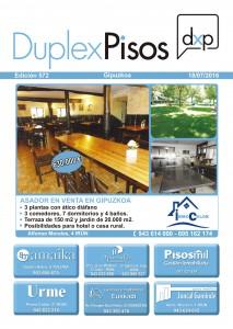 Ya está disponible la edición digital 572 de la revista DuplexPisos de Gipúzcoa.