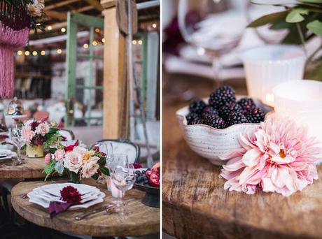 Inspiración de Boda. Flecos y Flores.