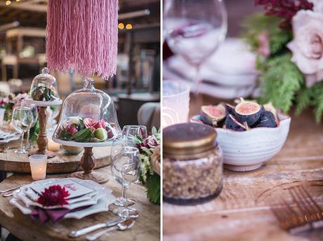 Inspiración de Boda. Flecos y Flores.