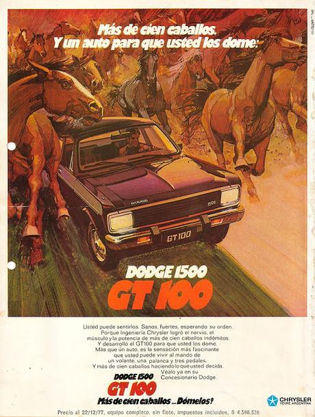 Los 120 caballos del Dodge GT 100