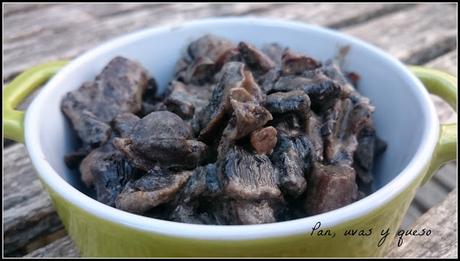 Champiñones con nata (tradicional o Crock-Pot) Champiñones con nata (tradicional o Crock-Pot)