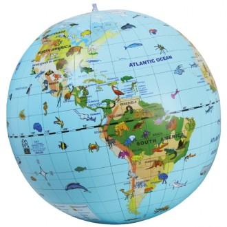 8 juguetes de playa para divertirse este verano globo-terraqueo-inflable