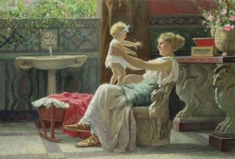 Ser madre en la antigua Roma