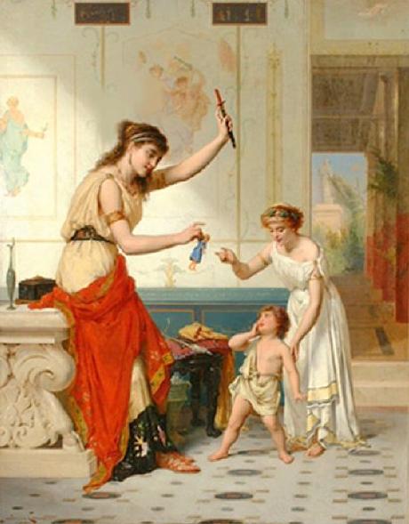 Ser madre en la antigua Roma