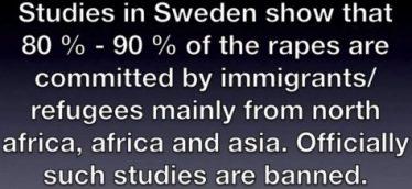 Suecia: Inmigrantes musulmanes pegan letreros en diferentes partes, amenazando a las mujeres de usar velo islámico o serán violadas. 2016-01-21_18h47m54s_009_-a-verdad-soldado