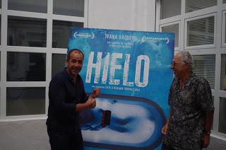 Photocall de la película Hielo con Gonçalo y Luis Galvão Teles e Ivana Baquero