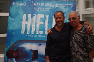 Photocall de la película Hielo con Gonçalo y Luis Galvão Teles e Ivana Baquero