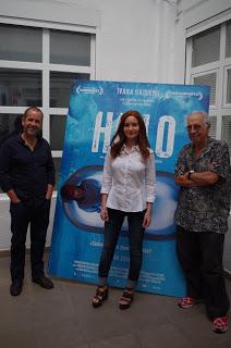 Photocall de la película Hielo con Gonçalo y Luis Galvão Teles e Ivana Baquero