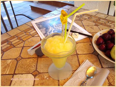 Sorbete de limón Sorbete de limón