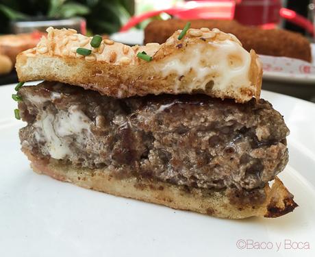 Tantarantana mini hamburguesa en Tantarantana Bao y boca