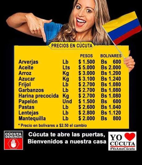 Hasta chavistas se abastecieron en Colombia