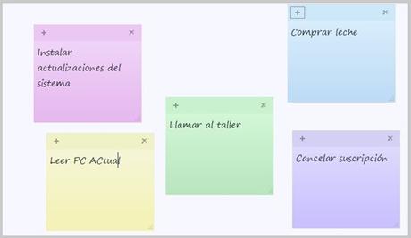 Anota lo que quieras en tu escritorio con Notas rápidas