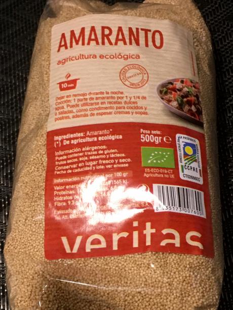 Amaranto con verduras