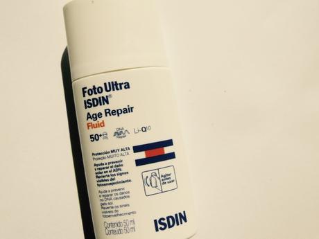 Isdin Foto Ultra Age Repair, protección solar con un plus antiage.