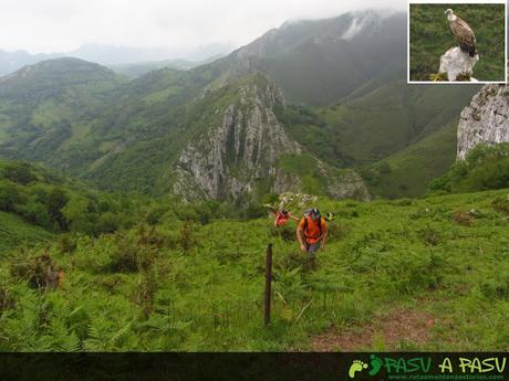 Subiendo al Valle de Fuente Barredo