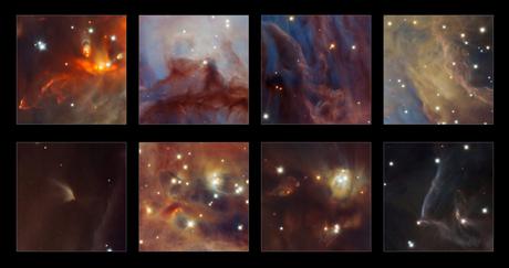 Objetos nebulosa de Orión