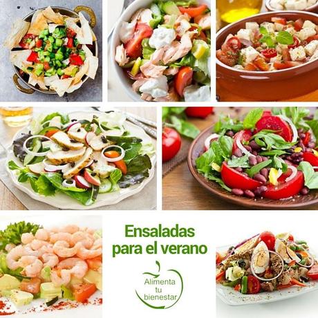 Recetas de ensaladas para el verano