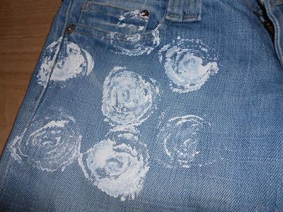 Diy: estampando con un tallo de apio