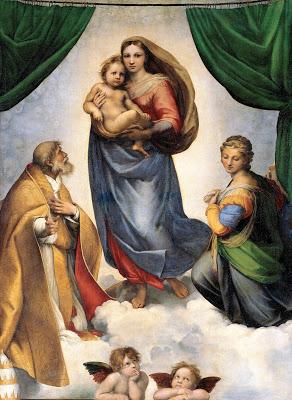 Una representación universal de la humanidad en un solo lienzo: la madonna sixtina.